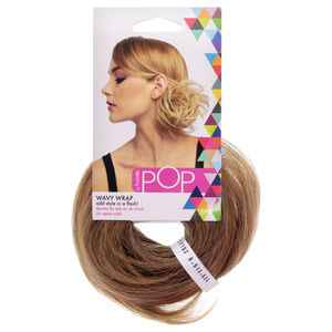Pop Wavy Wrap - R1416T Buttered Toast by Hairdo for Women 1 Pc Hair Wrap